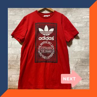 アディダス(adidas)の【大人気】adidasOriginal Tシャツ 赤 アディダス 半袖(Tシャツ(半袖/袖なし))