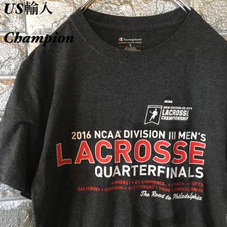 チャンピオン(Champion)の【US輸入】チャンピオン Tシャツ ラクロス選手権 2016NCAAディビジョン(Tシャツ/カットソー(半袖/袖なし))