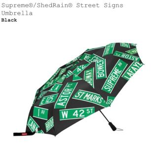 supreme 折りたたみ傘 ステッカー-me.com.kw