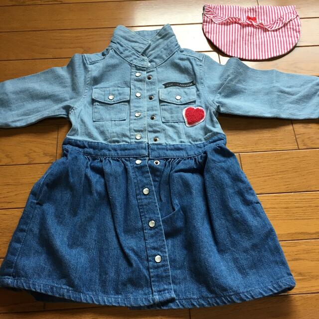 BABYDOLL(ベビードール)の子供服　女の子　90センチ キッズ/ベビー/マタニティのキッズ服女の子用(90cm~)(Tシャツ/カットソー)の商品写真