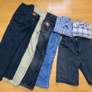 ラングラー(Wrangler)のデニム他ズボン＆シャツ　メンズ服まとめ売り再値下げしました！オレンジ様専用(その他)