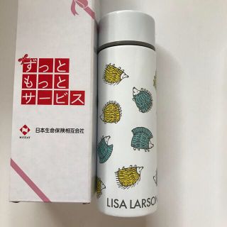 リサラーソン(Lisa Larson)のリサラーソン　ミニボトル　ステンレスボトル　日本生命　新品(タンブラー)