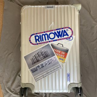 リモワ(RIMOWA)のOBB様専用　RIMOWA  63L シルバー　スーツケース(トラベルバッグ/スーツケース)