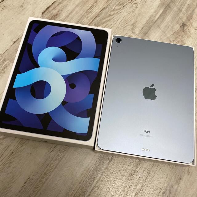 2022超人気 iPad - スカイブルー 64GB 4 Air iPad 美品訳有☆Apple タブレット