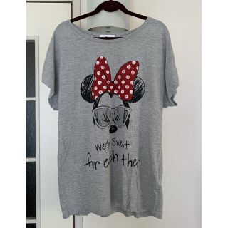 ディズニー(Disney)のディズニー　ミニー　Tシャツ(Tシャツ(半袖/袖なし))