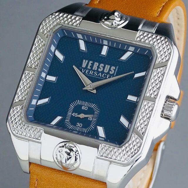 VERSACE(ヴェルサーチ)の【新品・正規品】ヴェルサス ヴェルサーチ 高級 メンズ腕時計 レクタンギュラー メンズの時計(腕時計(アナログ))の商品写真