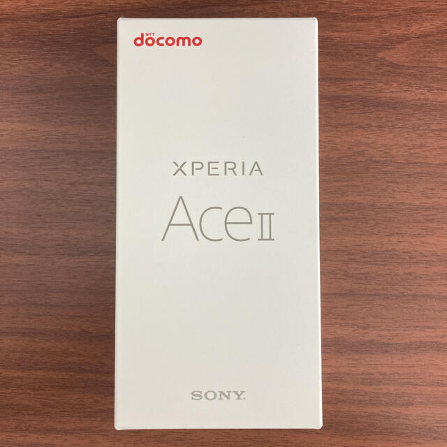 新品 docomo Xperia Ace II SO-41B ブラック