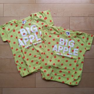 エフオーキッズ(F.O.KIDS)の【F.O.KIDS】100cm&110cm　半袖Tシャツ　2点セット(Tシャツ/カットソー)