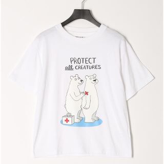 ミュベールワーク(MUVEIL WORK)の新品　MUVEIL  40  Tシャツ　定価15400円(Tシャツ(半袖/袖なし))