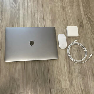 マック(Mac (Apple))のMacBookpro 16GB/523GB 15インチ スペースグレイ(ノートPC)