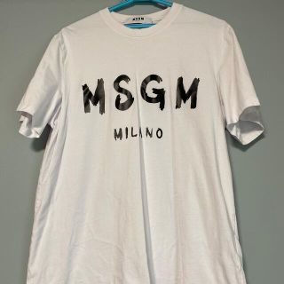 エムエスジイエム(MSGM)のMSGM 白Tシャツ(Tシャツ/カットソー(半袖/袖なし))