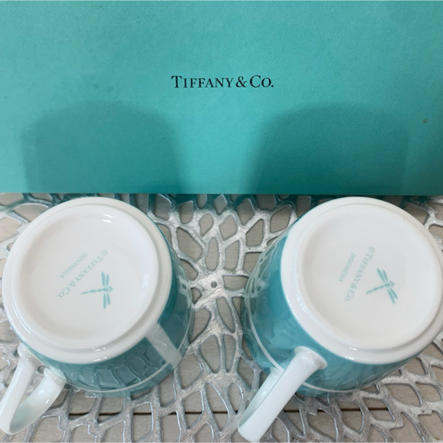 Tiffany & Co.(ティファニー)の【新品】ティファニー　マグカップ2個セット インテリア/住まい/日用品のキッチン/食器(グラス/カップ)の商品写真