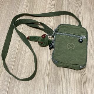 キプリング(kipling)のKipling ミニショルダーバッグ オリーブグリーン(ショルダーバッグ)