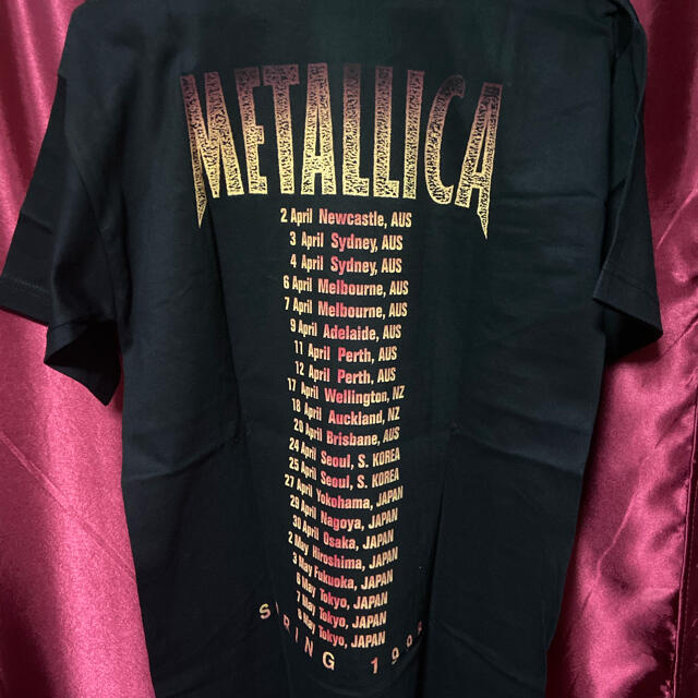 ワンオクTAKA着用・1998年来日】METALLICAメタリカ Tシャツ M-