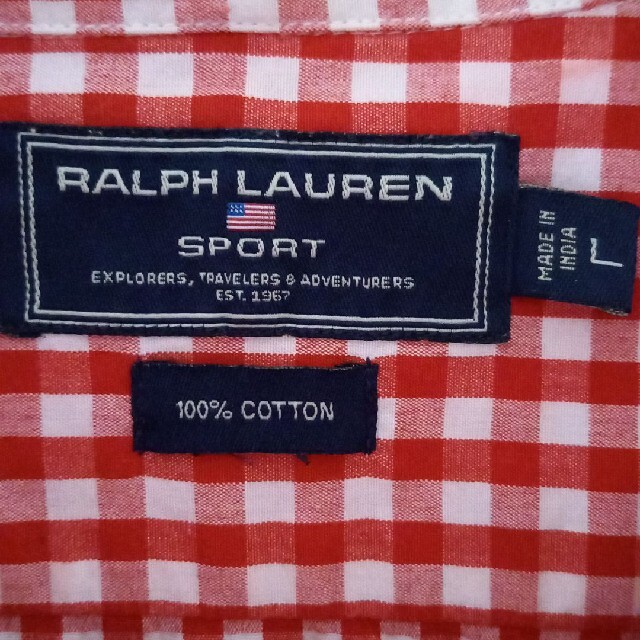 Ralph Lauren(ラルフローレン)のラルフローレンスポーツ　半袖シャツ　L メンズのトップス(シャツ)の商品写真