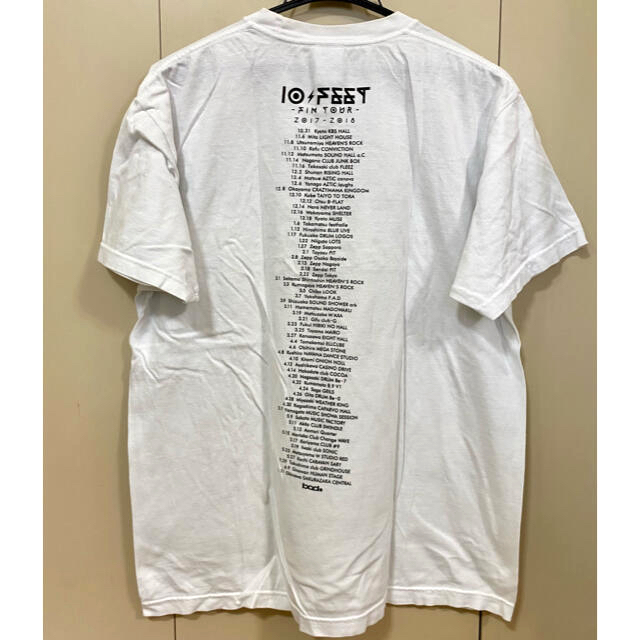 10-FEET「FIN」TOUR Tシャツ エンタメ/ホビーのタレントグッズ(ミュージシャン)の商品写真