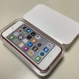 アイポッドタッチ(iPod touch)の【新品】アップル iPod touch 第7世代 [256GB レッド](ポータブルプレーヤー)