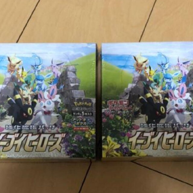 ポケモンカード　強化拡張パック イーブイヒーローズ 2BOX  シュリンク付き