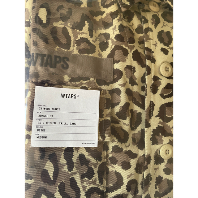 JUNGLE 01 / LS / COTTON.TWILL.CAMO★M★BEJ