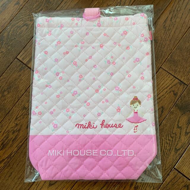 mikihouse(ミキハウス)のミキハウス♡リーナちゃん上履き袋 キッズ/ベビー/マタニティのこども用バッグ(シューズバッグ)の商品写真