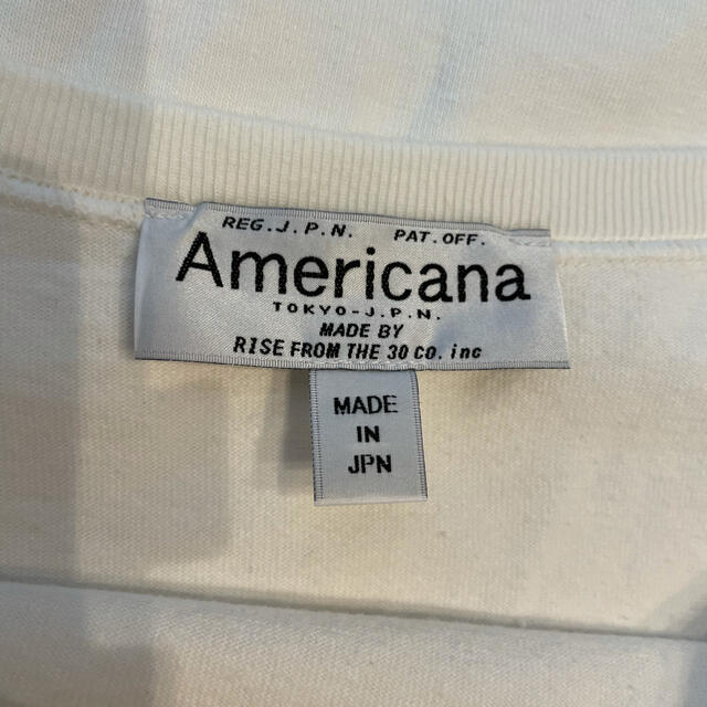 AMERICANA(アメリカーナ)のa様専用★Americana/アメリカーナ　ビックロングTシャツ レディースのトップス(カットソー(長袖/七分))の商品写真