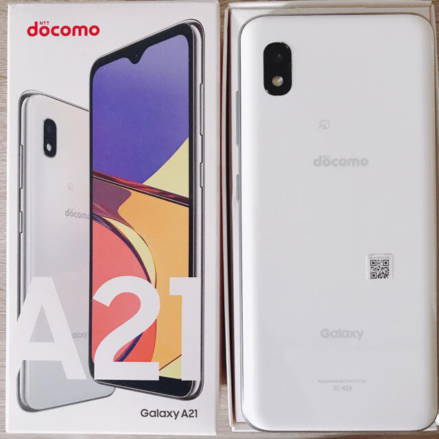 Galaxy A21 SC-42A ホワイト SIMフリー