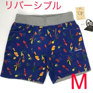 オーシャンパシフィック(OCEAN PACIFIC)の新品 op レディース リバーシブル ウォークショーツ 柄 パンツ ボトムス　M(ショートパンツ)