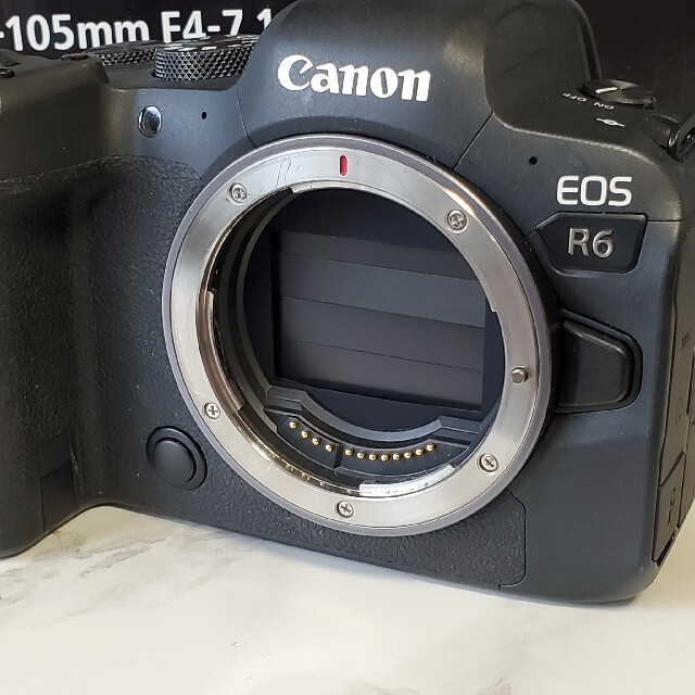 CANON EOS R6 ボディ マウントアダプターセット スマホ/家電/カメラのカメラ(ミラーレス一眼)の商品写真