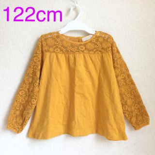 ザラキッズ(ZARA KIDS)のZARA 122cm 女の子カットソー (g120-49)(Tシャツ/カットソー)