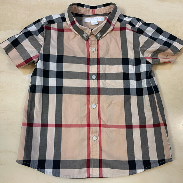 BURBERRY(バーバリー)のバーバリー　チェックシャツ　Burberry キッズ キッズ/ベビー/マタニティのキッズ服男の子用(90cm~)(Tシャツ/カットソー)の商品写真