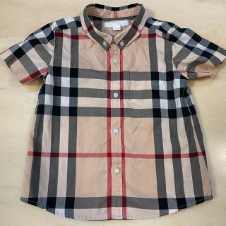 バーバリー(BURBERRY)のバーバリー　チェックシャツ　Burberry キッズ(Tシャツ/カットソー)