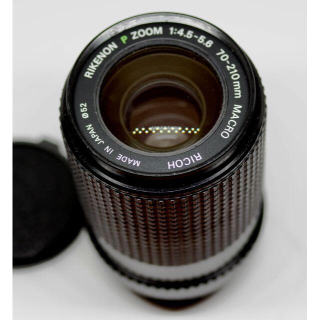 RIKENON　P ZOOM　７０～２１０MACRO　リコーのプログラム対応、小 スマホ/家電/カメラのカメラ(レンズ(ズーム))の商品写真