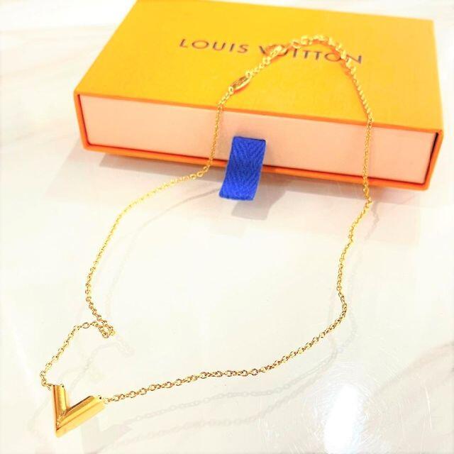 LOUIS VUITTON(ルイヴィトン)のルイヴィトン　エッセンシャルV　ネックレス　2017年　美品☆ レディースのアクセサリー(ネックレス)の商品写真