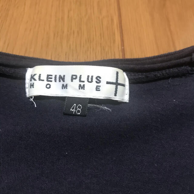 KLEIN PLUS(クランプリュス)のクランプリュスオム 長　tシャツ   KLEIN plus 七分丈 L 48 メンズのトップス(Tシャツ/カットソー(七分/長袖))の商品写真