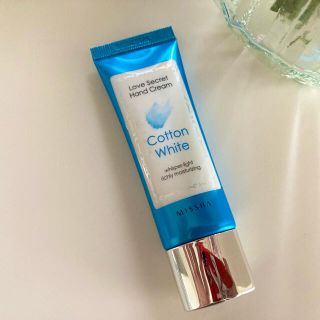 ミシャ(MISSHA)のMISSHA ハンドクリーム Cotton White 27ml(ハンドクリーム)