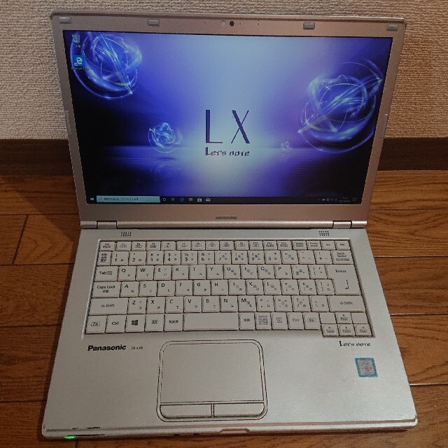 Let's note CF-LX6  i5 7300U 8GB 256GB14型広視野角液晶メモリー