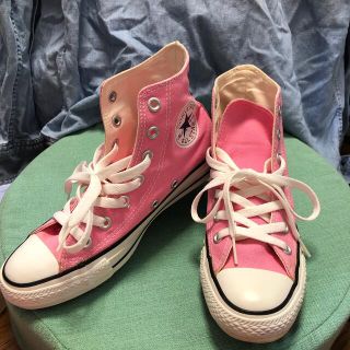 コンバース(CONVERSE)のコンバース オールスター HI ピンク ビンテージ(スニーカー)