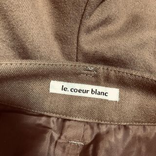 ルクールブラン(le.coeur blanc)のワイドパンツ ガウチョパンツ　le.coeur blanc(カジュアルパンツ)