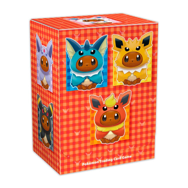 ポケモン - 海外公式‼️ポンチョを着たイーブイ集合 デッキケース