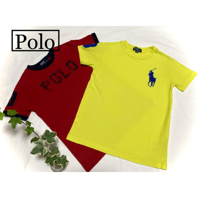 POLO RALPH LAUREN(ポロラルフローレン)のお値打ち！ポロ　ラルフローレン　Tシャツ  夏　カットソー　110 トップス　 キッズ/ベビー/マタニティのキッズ服男の子用(90cm~)(Tシャツ/カットソー)の商品写真