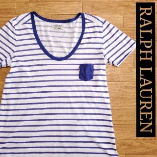 ラルフローレン(Ralph Lauren)のRALPH LAUREN ラルフローレン ボーダーTシャツ(Tシャツ(半袖/袖なし))