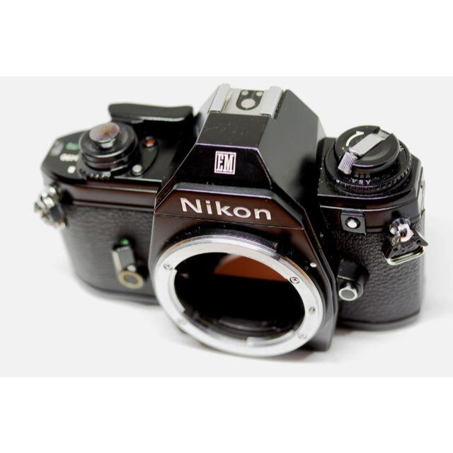 Nikon(ニコン)のＮＩＫＯＮ　ＥＭ　リトルニコン、試写ＯＫ。 スマホ/家電/カメラのカメラ(フィルムカメラ)の商品写真