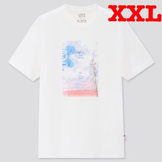 ユニクロ(UNIQLO)のUT エヴァンゲリオン　コラボ　Tシャツ　白　新品　XXLサイズ(Tシャツ/カットソー(半袖/袖なし))