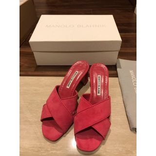 マノロブラニク(MANOLO BLAHNIK)の専用(サンダル)