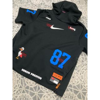 ナイキ(NIKE)のNike x Heron Preston SS Jacket Black 3XL(Tシャツ/カットソー(半袖/袖なし))