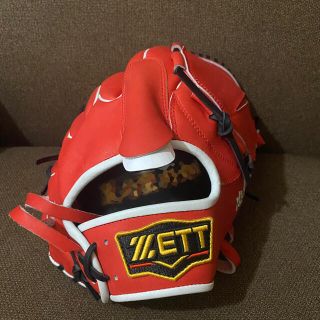 ゼット(ZETT)の【新品・未使用】ZETT 軟式内投手用グラブ プロステイタス オーダー (グローブ)