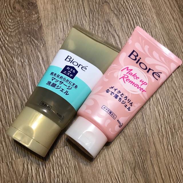 Biore(ビオレ)のビオレ メイクとろりんなで落ちジェル&マッサージ洗顔ジェル コスメ/美容のスキンケア/基礎化粧品(クレンジング/メイク落とし)の商品写真