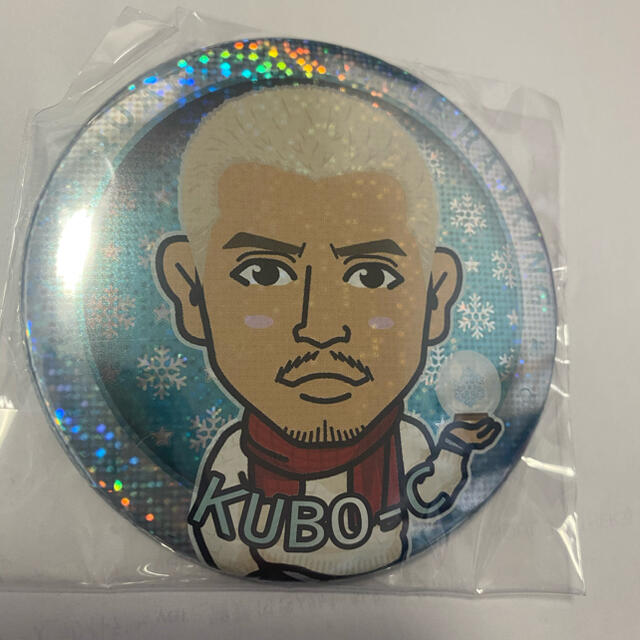 EXILE TRIBE(エグザイル トライブ)のKUBO-C 75mm缶バッジ エンタメ/ホビーのエンタメ その他(その他)の商品写真