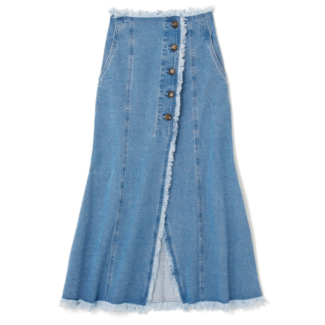 GRL(グレイル)のスリットフリンジスカート レディースのスカート(ロングスカート)の商品写真