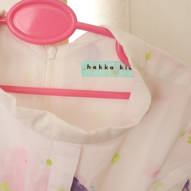 hakka kids(ハッカキッズ)のhakka kids 半袖 ワンピース 110 キッズ/ベビー/マタニティのキッズ服女の子用(90cm~)(ワンピース)の商品写真